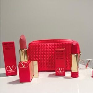 Valentino Rosso Duo Set - 123R Falling for Nude & 22R Rosso + Pouch